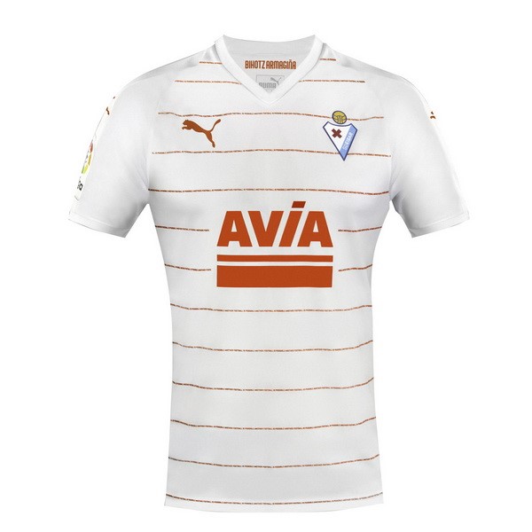 Camiseta SD Eibar Replica Segunda Ropa 2018/19 Blanco